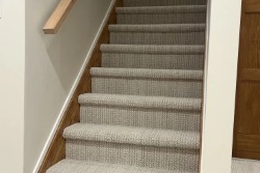 the staircase after renovation